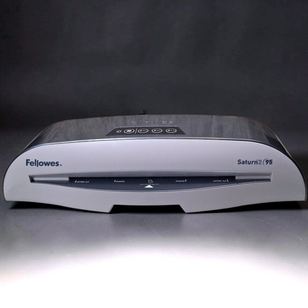 Fellowes Saturn 2 95 Professional Office Laminator Heat Cold 9.5" CRC 57270 Gray